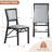 Ailse Folding Dining Chair Set Of 6, Upholstered PU Leather Dining Room Chairs, 6-Piece Faux Leather Parsons Chairs, Space-Saving Foldable Kitchen Armless Side Chair with Metal Frame, 300 lbs Capacity, For Dining Room, Living Room, Kitchen and Restaurant-315837849