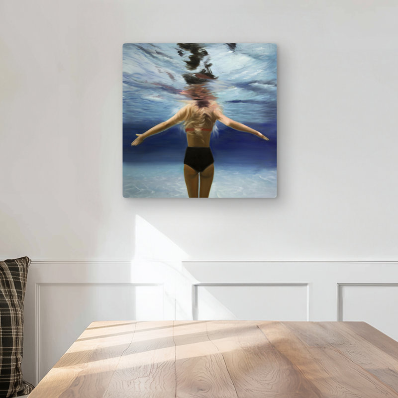 Under the Sea - Hyperrealist Figurative Metal Print | Home Decor