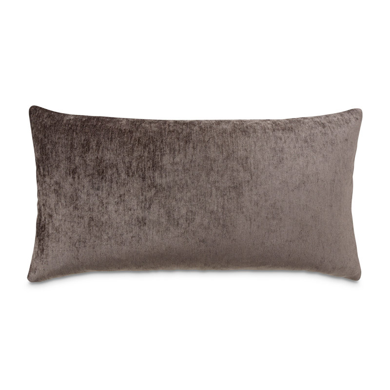 The Smith Chenille Lumbar Pillow Cover & Insert , Graphite