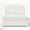 Lit plateforme tapissier Allis