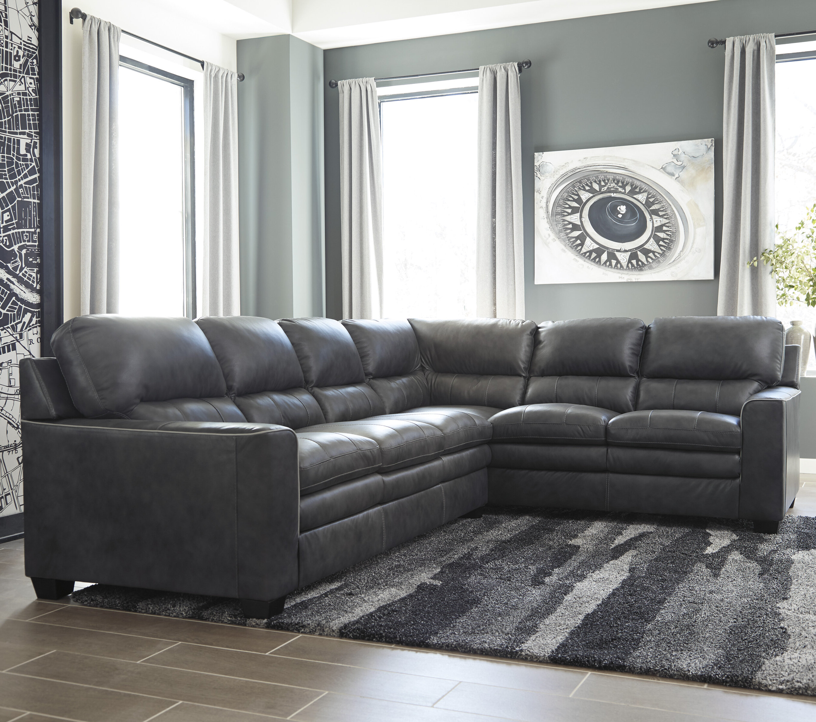 Signature Design by Ashley Gleason Sectional | Wayfair