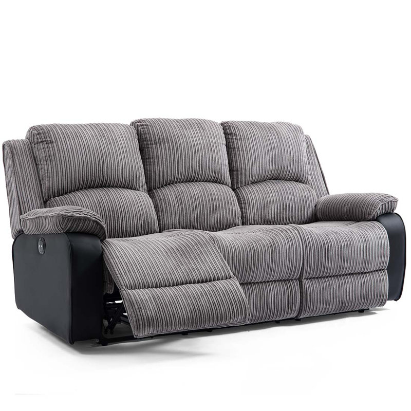 Electric Reclining Living Room Sets, Grey