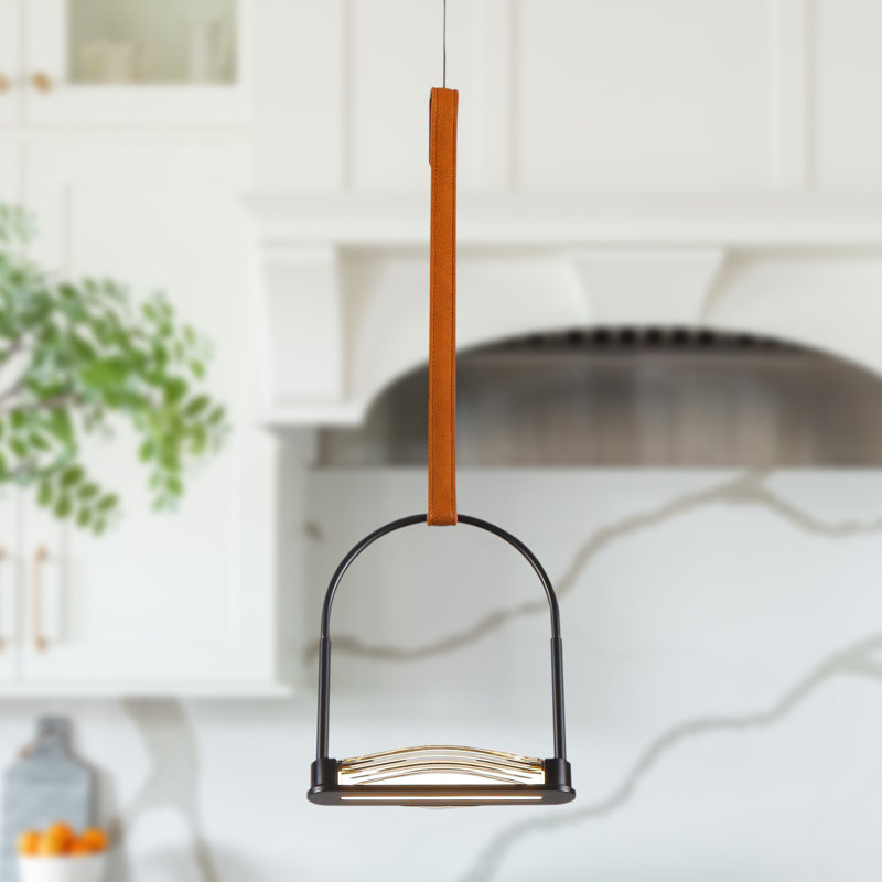 Luminaire suspendu en verre 1 lumière Ravenna