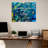 Artsy Quote "Action is the antidote to despair." By Joan Baez Gallery Wrapped Canvas