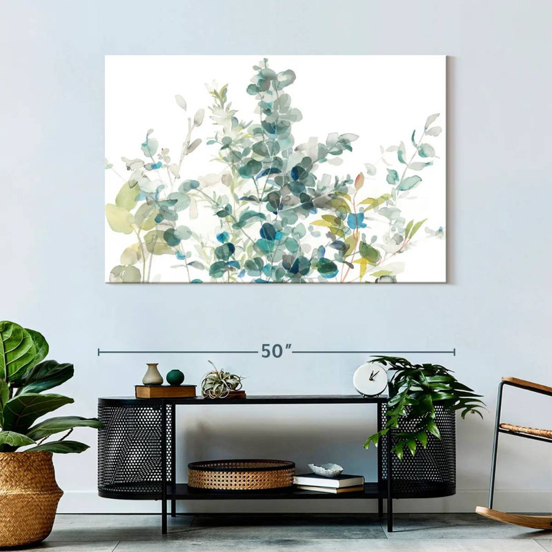Harnek Eucalyptus White II, 32" H x 48" W