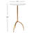 Tamara Marble Top End Table-912825302