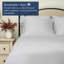 Ensembles de draps-housses 100% coton tissé en percale, 400 fils au pouce carré, certifié GOTS, lisse et évacuant l'humidité-101824497-101824500