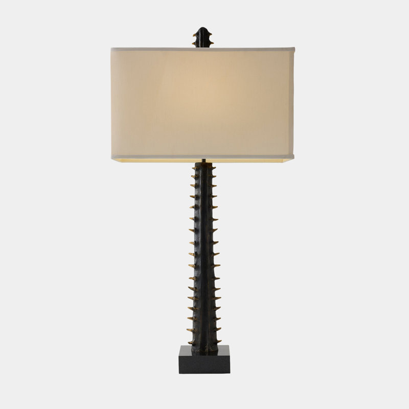 Lampe en dents de scie - bronze