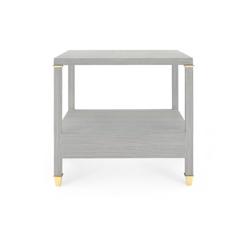 Pascal End Table, Slate Blue