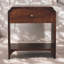 Glafira 45cm W Solid Wood Bedside Table