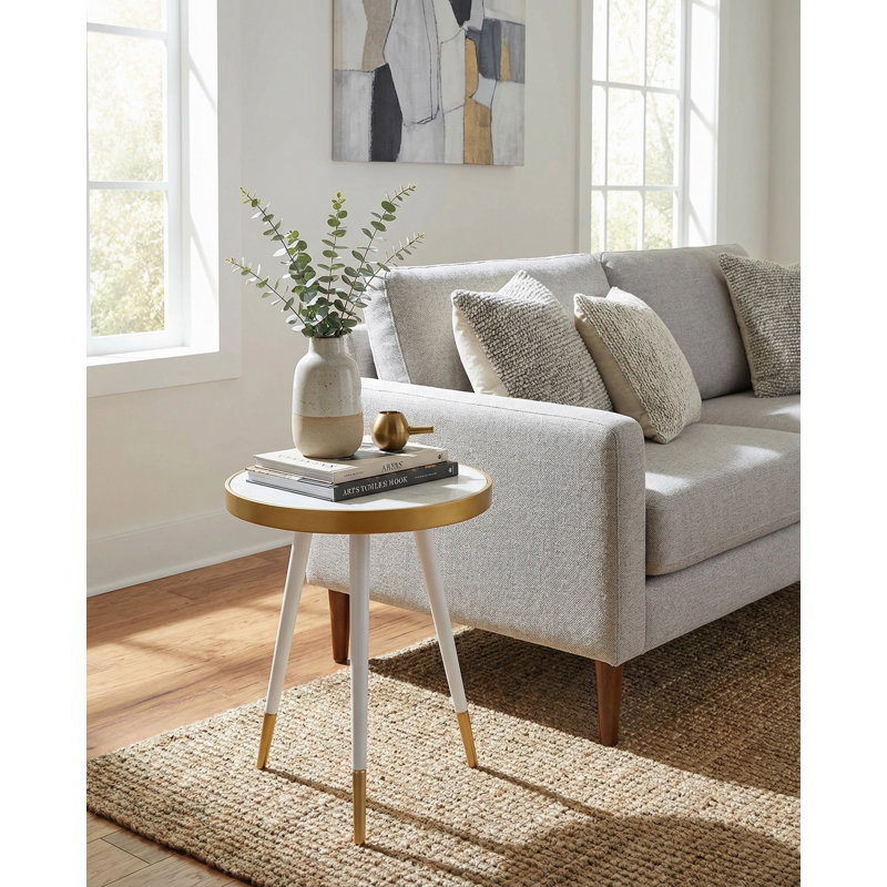 End Table, White