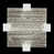 Argent / transparent Rake