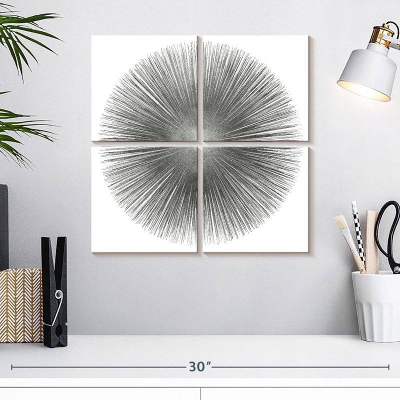 Avery Silver Sunburst I