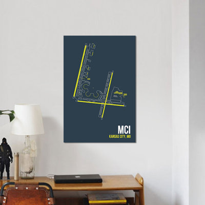 " Kansas City " Graphic Art Print