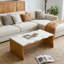 Table basse moderne 47,24 "Whisper Of Waves (table incluse seulement)-50587977