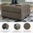 Classic Upholstered Ottoman-87749356