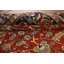 Tapis oriental rouge fait à la main Oushak 8 x 10