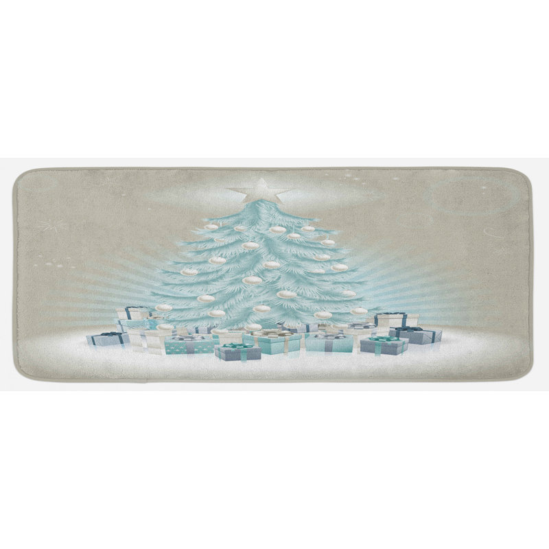 Traditional Synthetic Kitchen Mat