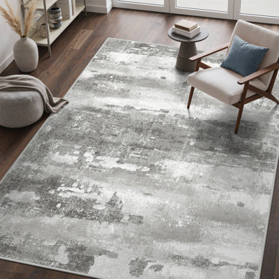 Tapis gris Pavelina
