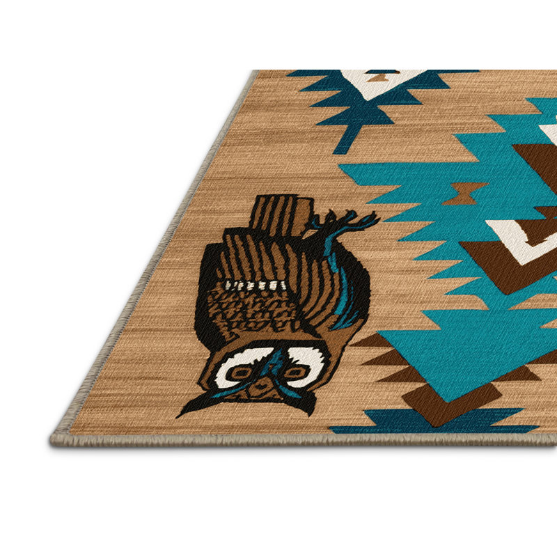 Tapis lavable chouette du sud-ouest, Tapis de couloir 2 pi x 5 pi