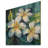 White Plumeria Symphony Magic I - Plumeria Wood Art On Natural Pine Wood-1906871193