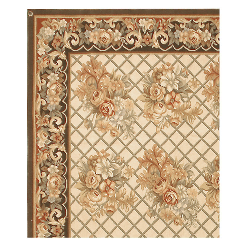 Wool Oriental Area Rug, Rectangle 12' x 15'