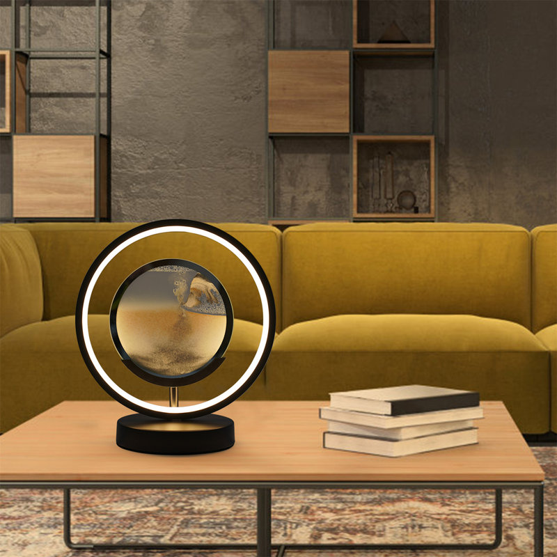 Lampe de table noire 10,84 po Chloeigh, Noir