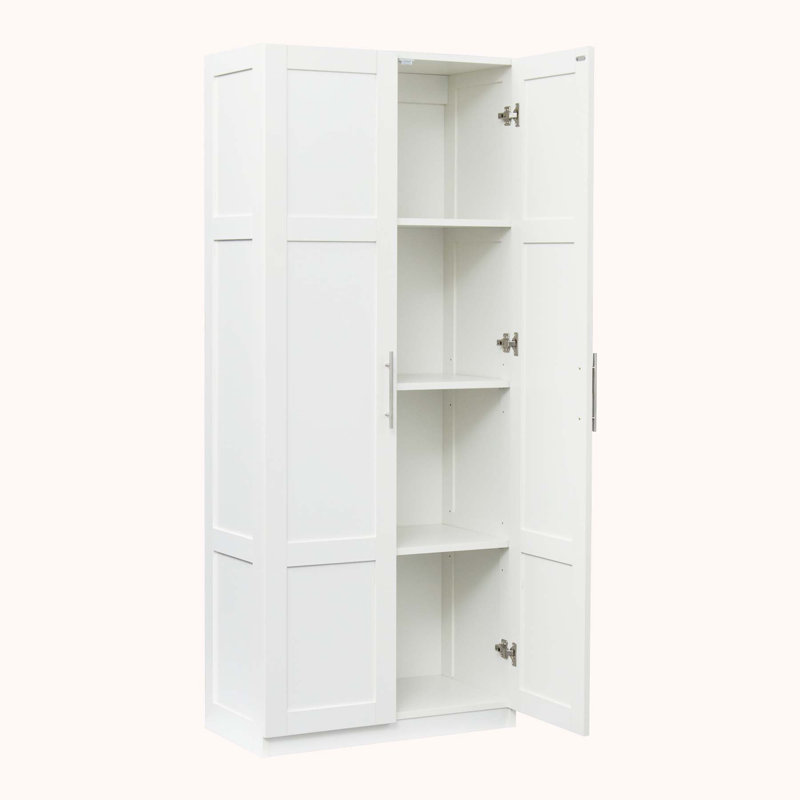 Exa Accent Cabinet, White