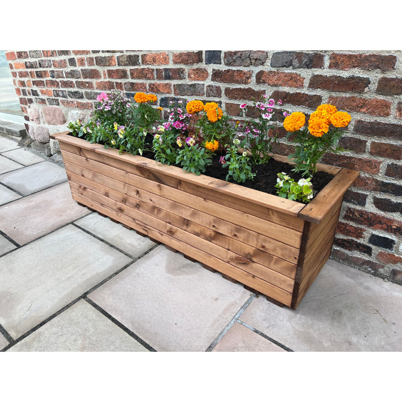 Jambi Wood Planter Box