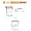 Glass Jar - Set of 6-1213723581