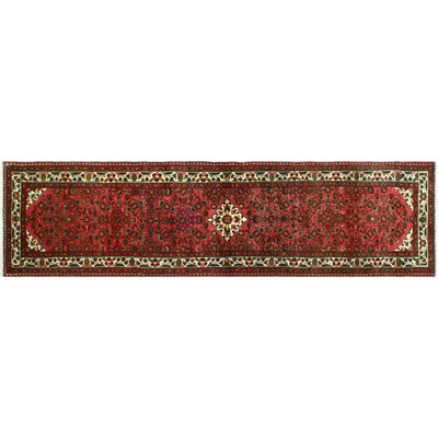 Aliodija One-of-a-Kind 2'8" X 10'4" 1980s Runner Wool Area Rug