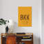 « bkk air controling, bangkok » par 08, reproduction d’impression sur toile-31921522-73551379-73551380