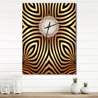 Convex Symmetrical Ellipse - Modern wall clock