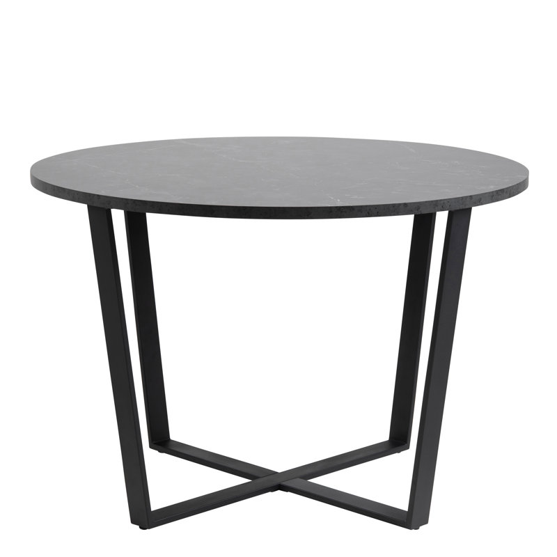 Denali Round 110cm Dining Table, Black
