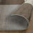 Grey-Brown Round Patchwork Power Loom Stain Resistant Area Rug-779686488