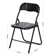 Upholstered Stackable Folding Dining Chair Set