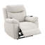Fauteuil inclinable électrique en microfibre Chriki-2095165124