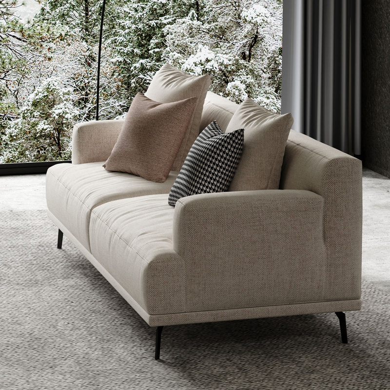 Isaiyah Upholstered Sofa, 30"H x 66.1"W x 37.4"D