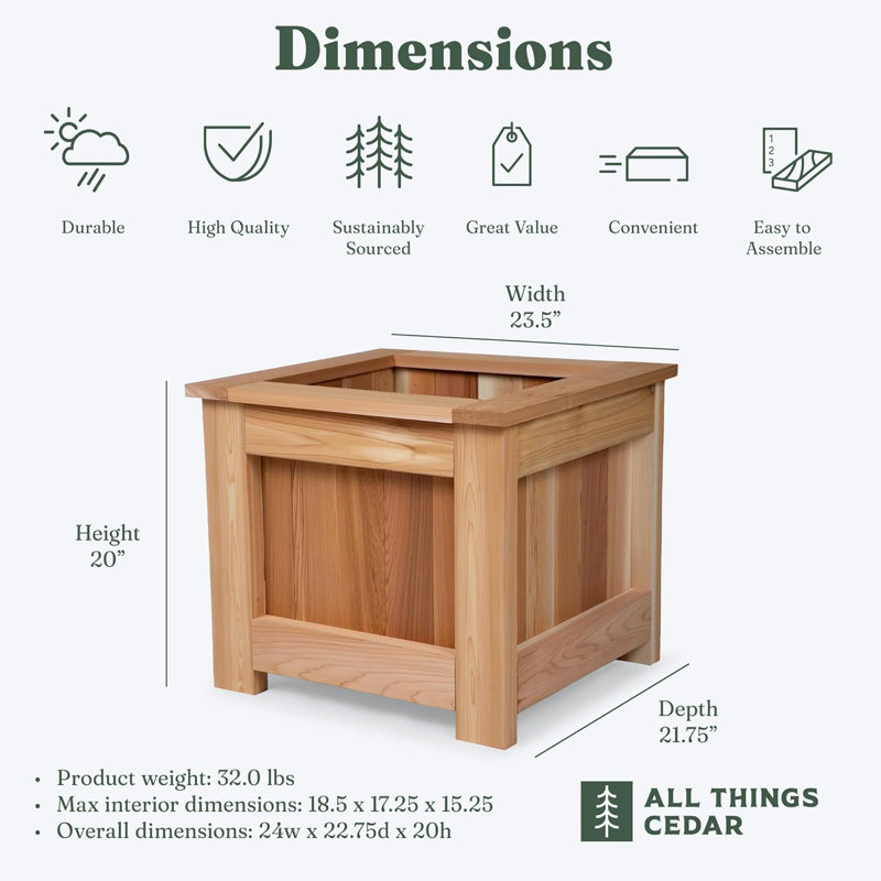  2-ft Box Planter