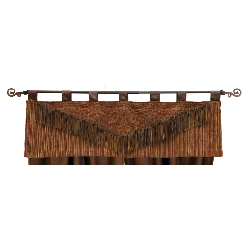 Surmatelas de fenêtre rustique Wooded River Milady