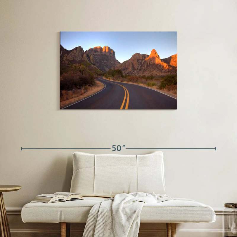 Mehar Texas Mountain Road, 24" H x 36" W