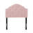 Tufted Upholstered Headboard Twin Size, Solid Wood Head Board With Durable Metal Legs
