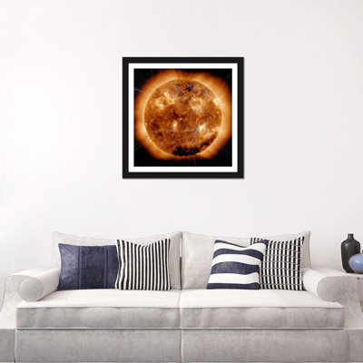 " Magnetic Field Lines On The Sun II " by Stocktrek Images