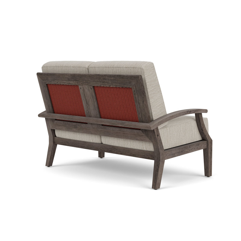 Frontier Outdoor 2 - Seat Loveseat, Friendly Flax, Charcoal