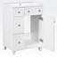 Ensemble de meuble-lavabo simple 24 po avec plateau Tamalpais