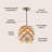 Wurth 1 - Light Natural Pendant