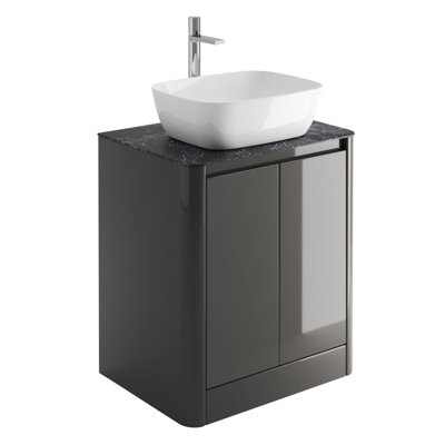  650mm Free Standing Single Bathroom Vanity