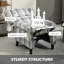 Alba Recliner Chair for Living Room Wingback Chair with Padded Armrest-1063377167