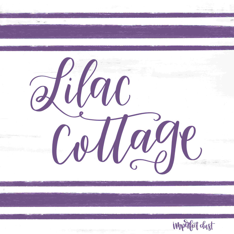 Lilas chalet - art textuel, H 20 po x l 20 po, Non, Toile tendue
