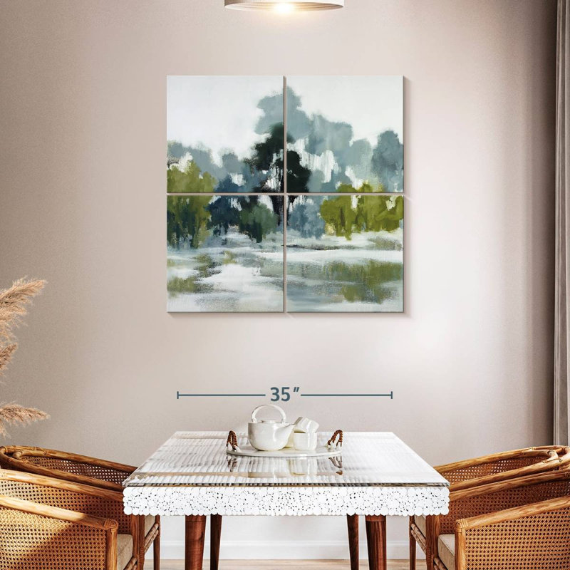 Avery River Reflections, 38" H x 38" W